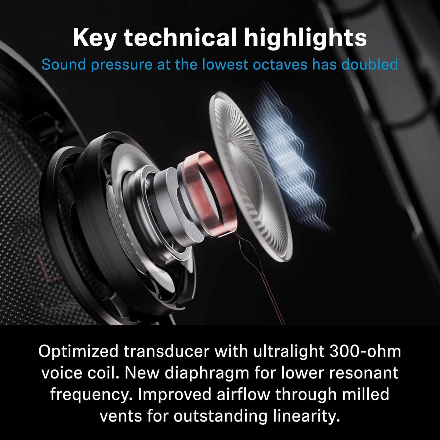 SENNHEISER HD660S2 OPEN-BACK AUDIOPHILE HEADPHONES HIGH-FIDELITY SOUND, COMFORTABLE FIT