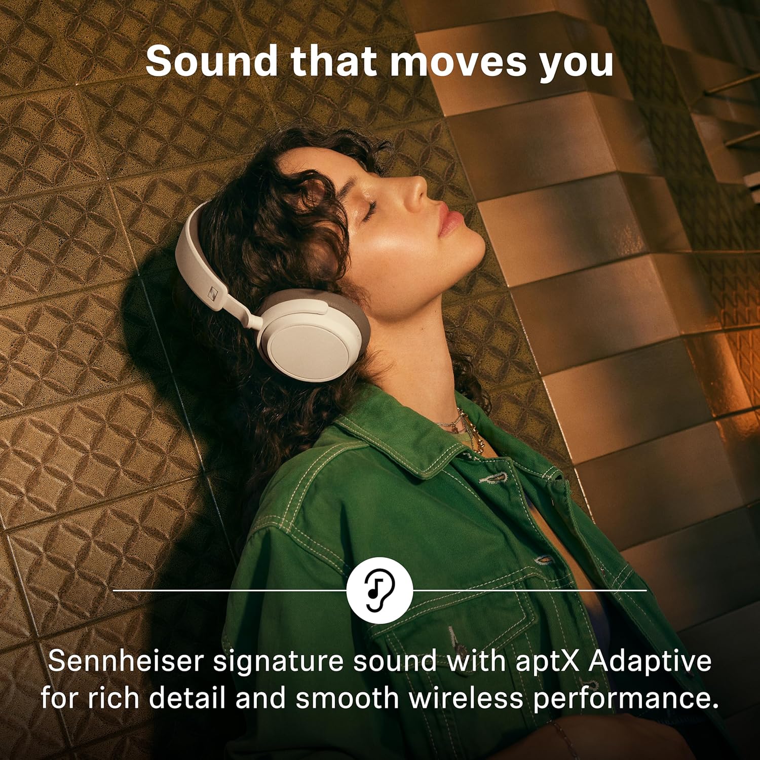 SENNHEISER ACCENTUM PLUS WIRELESS BLUETOOTH OVER-EAR HEADPHONES WITH NOISE CANCELLING 50HR PLAYTIME