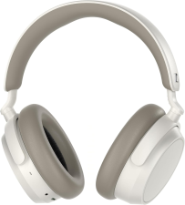 SENNHEISER ACCENTUM PLUS WIRELESS BLUETOOTH NOISE CANCELLING HEADPHONES WHITE, 50HR PLAYTIME