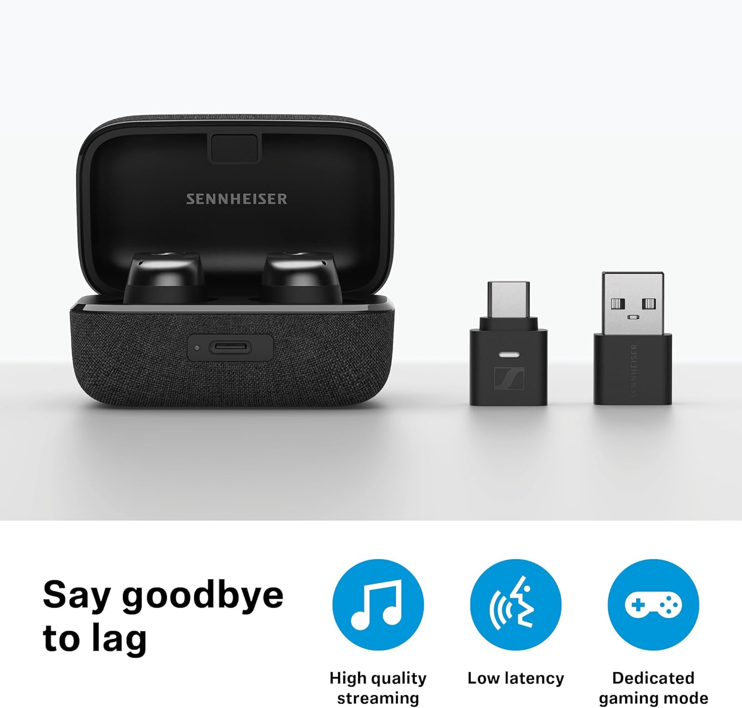 SENNHEISER BTD 700 BLUETOOTH 5.4 USB DONGLE - APTX LOSSLESS, AURACAST, LOW LATENCY AUDIO TRANSMITTER