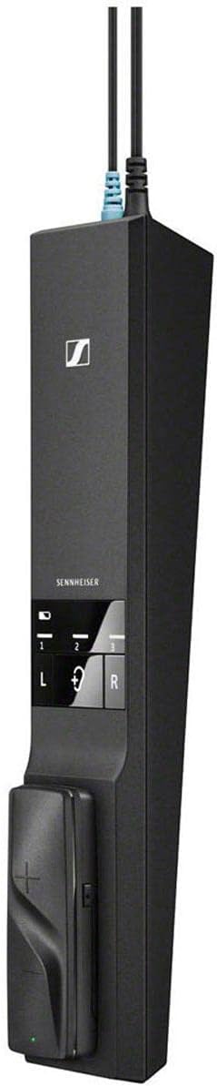 SENNHEISER FLEX 5000 DIGITAL WIRELESS TV HEADPHONES BLACK HIGH-QUALITY AUDIO LISTENING