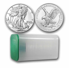 APMEX 2026 1 OZ AMERICAN SILVER EAGLE COIN BU (TUBE OF 20)