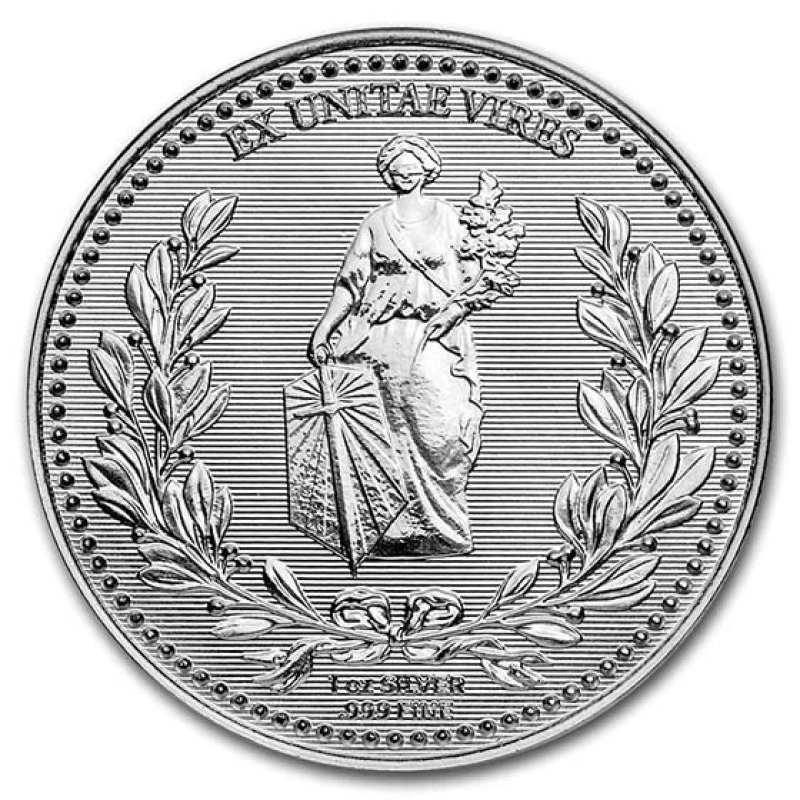 APMEX JOHN WICK 1 OZ SILVER CONTINENTAL COIN