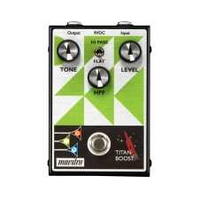 GIBSON MAESTRO TITAN BOOST BOOST PEDAL WITH 25DB OF BOOST WITH HIGH-PASS FILTER, TONE CONTROL, AND LEVEL CONTROL