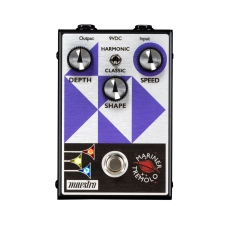 GIBSON MAESTRO MARINER TREMOLO ALL-ANALOG TREMOLO PEDAL THAT CAN TOGGLE BETWEEN AMPLITUDE AND HARMONIC MODES WITH THREE CONTROLS