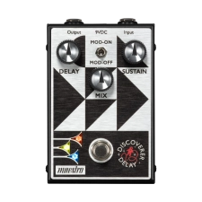GIBSON MAESTRO DISCOVERER DELAY EFFECTS PEDAL ALL-ANALOG BUCKET BRIGADE DELAY CIRCUIT CAPABLE OF 20MS TO 600MS OF DELAY TIME WITH THREE CONTROLS AND TWO MODES