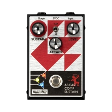 GIBSON MAESTRO ARCAS COMPRESSOR SUSTAINER ALL-ANALOG COMPRESSOR PEDAL WITH THREE CONTROLS AND TWO MODES
