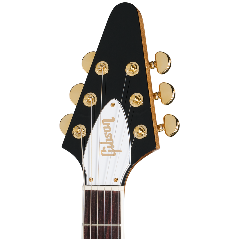 GIBSON FLYING V 70S WITH GOLD HARDWARE, VINTAGE SUNBURST, EXCLUSIVE