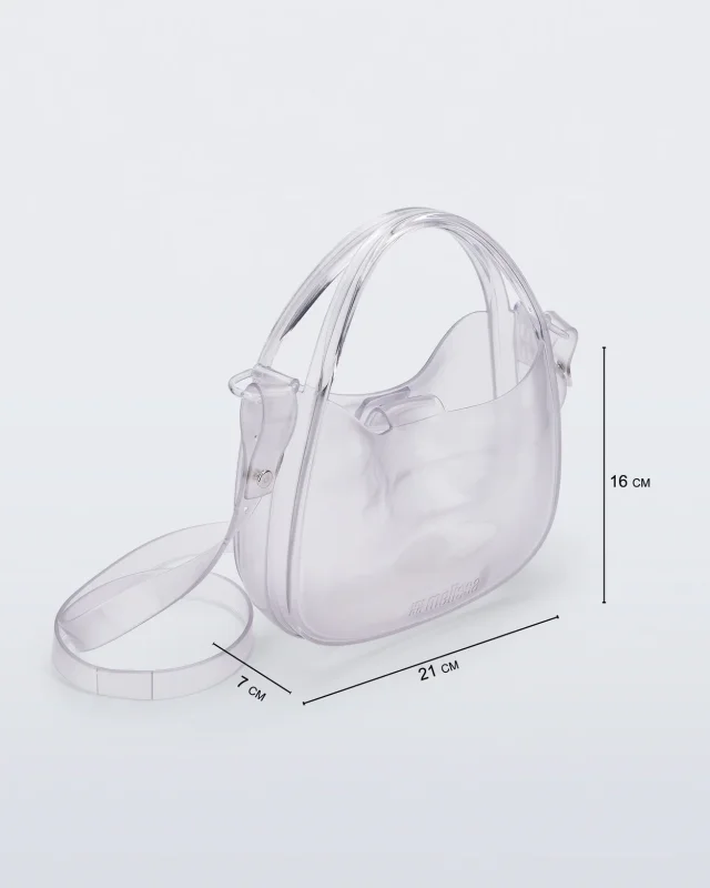 MELISSA MIRROR BAG HANDBAGS  CLEAR