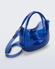 MELISSA MIRROR BAG HANDBAGS  TRANSPARENT BLUE