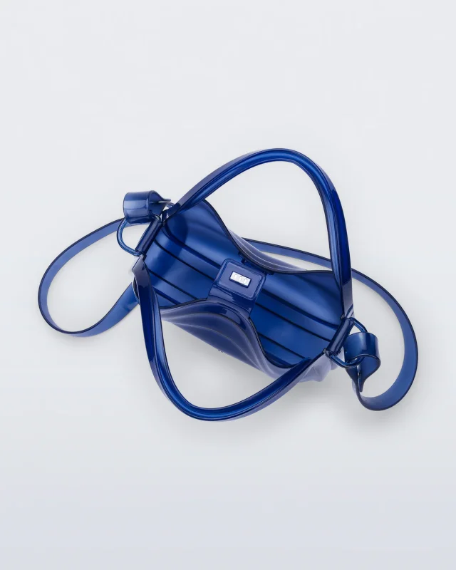 MELISSA MIRROR BAG HANDBAGS  TRANSPARENT BLUE