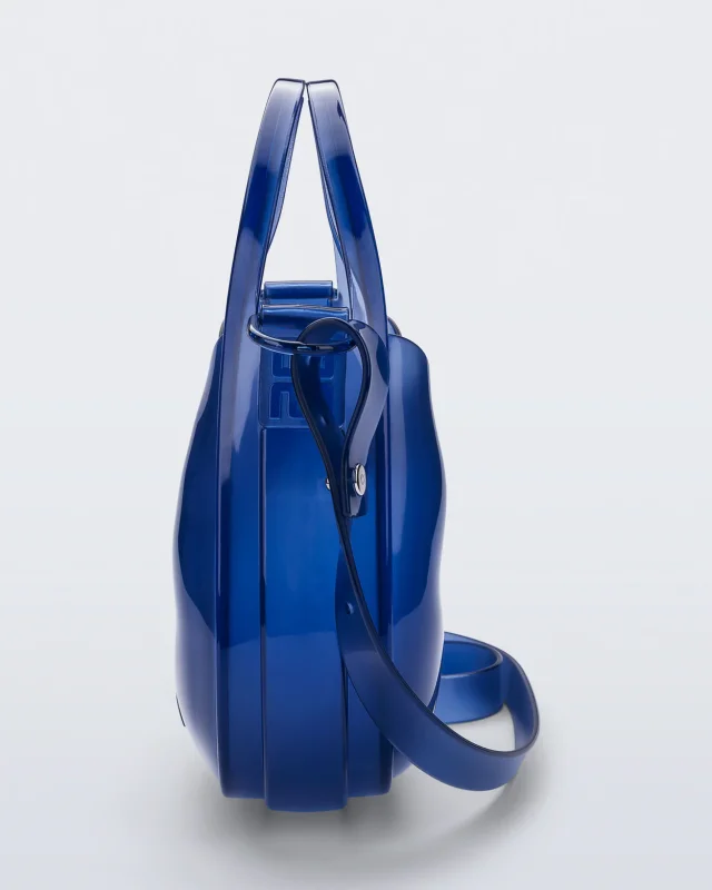 MELISSA MIRROR BAG HANDBAGS  TRANSPARENT BLUE