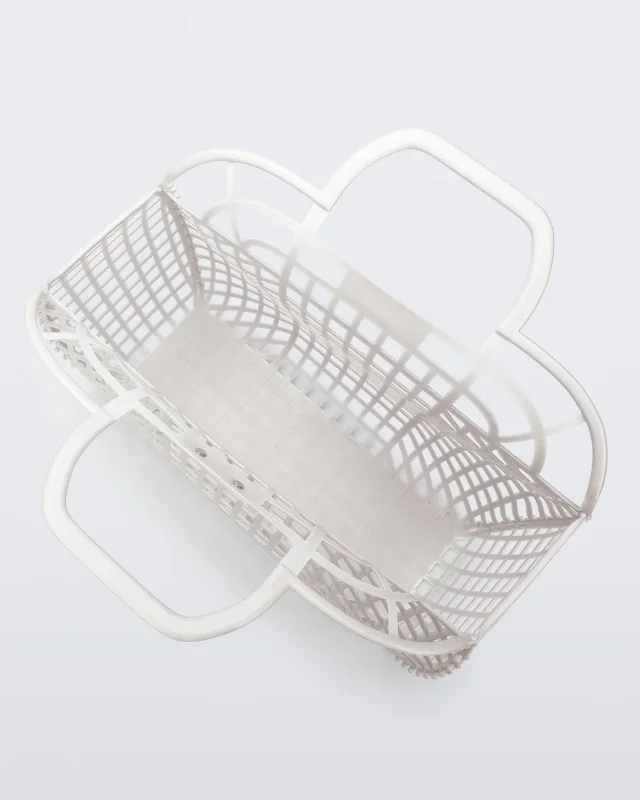 MELISSA REFRACTION BAG HANDBAGS  WHITE