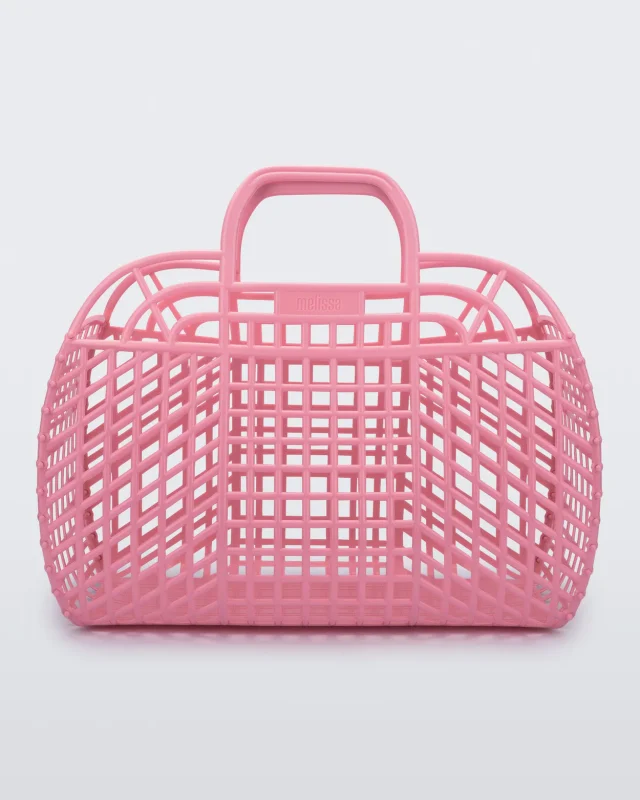 MELISSA REFRACTION BAG HANDBAGS  LIGHT PINK