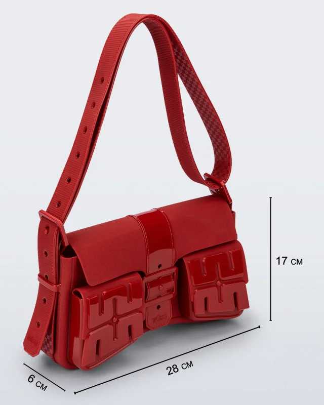 MELISSA CARGO BAG HANDBAGS  RED