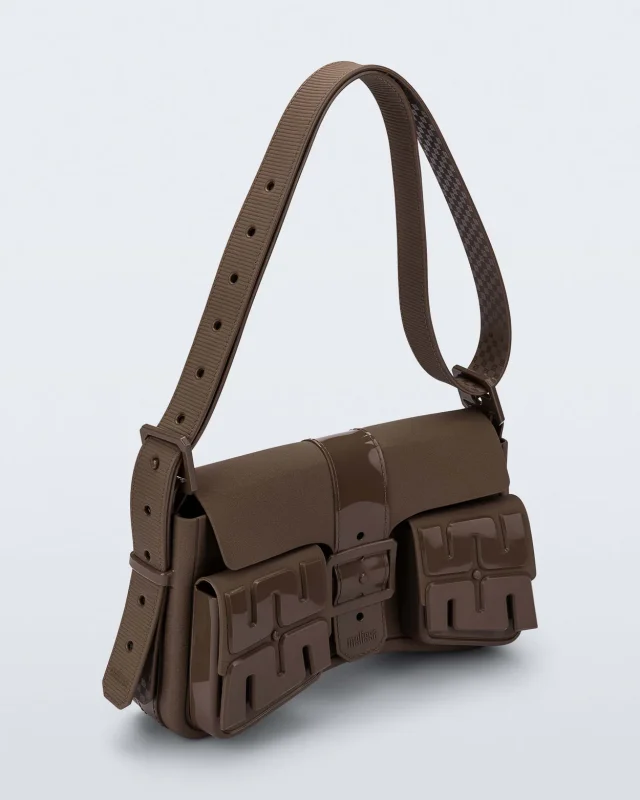 MELISSA CARGO BAG HANDBAGS  BROWN