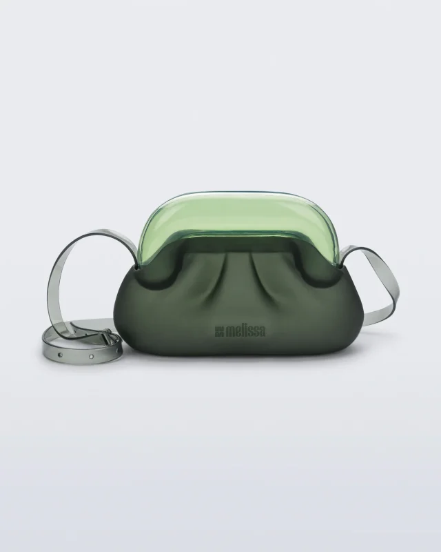 MELISSA GLASS BAG HANDBAGS  GREEN