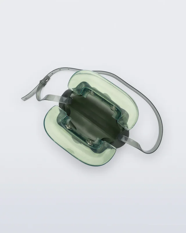 MELISSA GLASS BAG HANDBAGS  GREEN