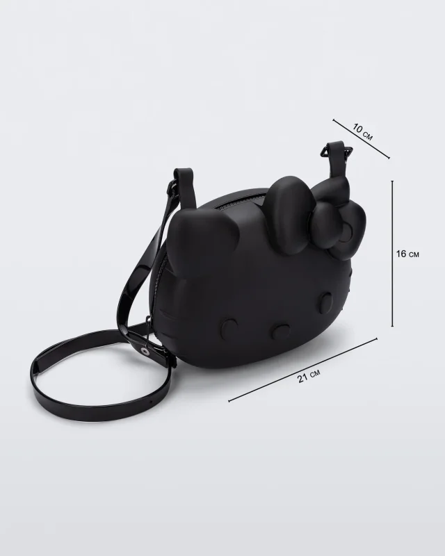 MELISSA + HELLO KITTY AND FRIENDS CUTE BAG HANDBAGS  BLACK
