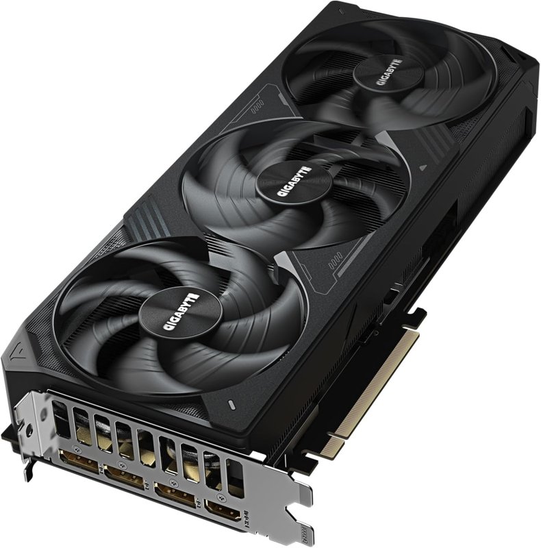 GIGABYTE GEFORCE RTX 5080 WINDFORCE OC SFF 16G GRAPHICS CARD, WINDFORCE COOLING SYSTEM, 16GB 256-BIT GDDR7, GV-N5080WF3OC-16GD VIDEO CARD COMATIBLE WITH DESKTOP-WINDFORCE OC-RTX5080