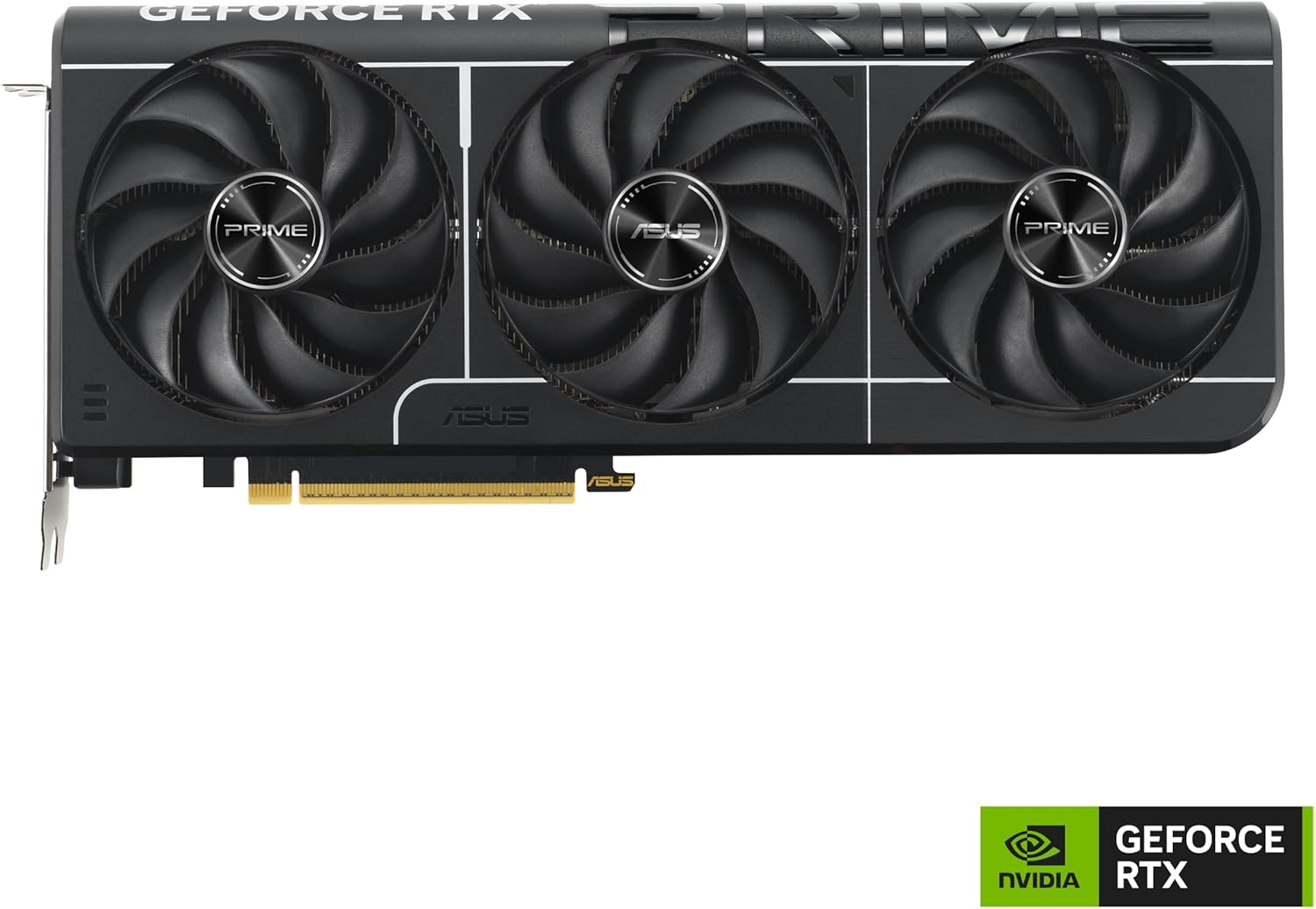 ASUS THE SFF-READY PRIME GEFORCE RTX 5080 OC EDITION 16GB GDDR7 GRAPHICS CARD, NVIDIA, (PCIE 5.0, HDMI/DP 2.1, 2.5-SLOT, AXIAL-TECH FANS, VAPOR CHAMBER, DUAL BIOS)PRIME- RTX5080|OC