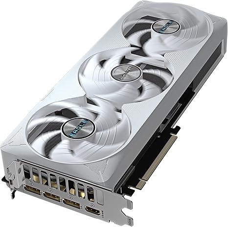 GIGABYTE GEFORCE RTX 5070 TI EAGLE OC ICE SFF 16G GRAPHICS CARD, 16GB 256-BIT GDDR7, PCIE 5.0, WINDFORCE COOLING SYSTEM, GV-N507TEAGLEOC ICE-16GD VIDEO CARD- EAGLE-RTX5070TI|OC