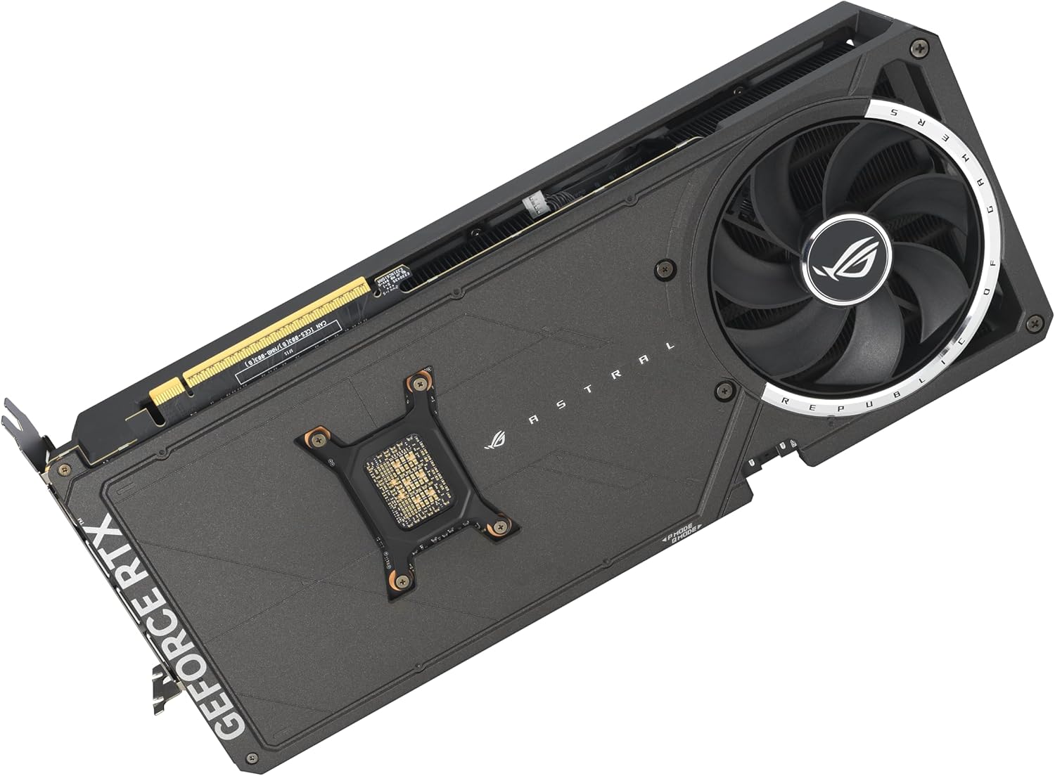 ASUS ROG ASTRAL NVIDIA GEFORCE RTX™ 5080 16GB GDDR7 OC EDITION GAMING GRAPHICS CARD (PCIE® 5.0, HDMI®/DP 2.1, 3.8-SLOT, 4-FAN DESIGN, AXIAL-TECH FANS, PATENTED VAPOR CHAMBER),SIZE: RTX5080|OC