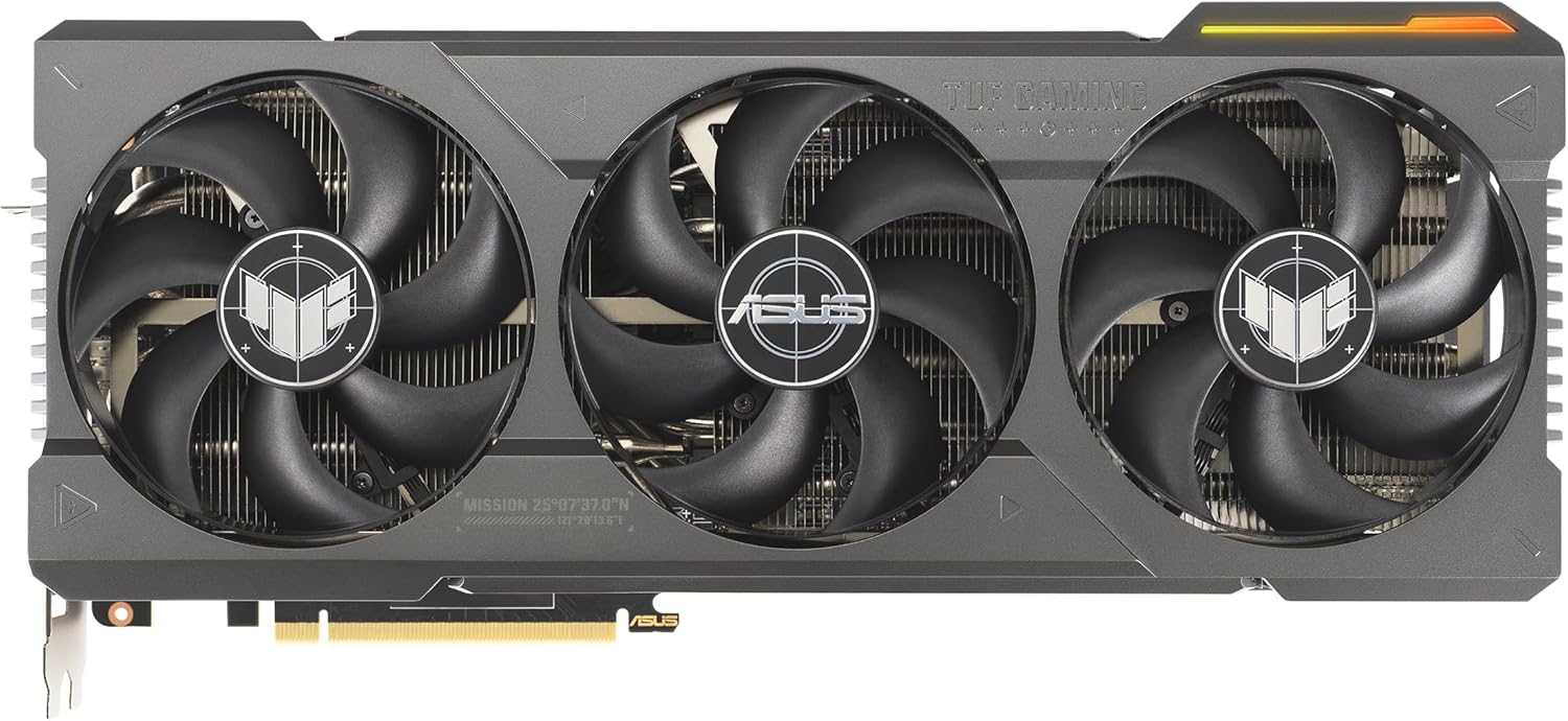 ASUS TUF GAMING NVIDIA GEFORCE RTX 4080 SUPER OC EDITION GAMING GRAPHICS CARD (PCIE 4.0, 16GB GDDR6X, HDMI 2.1A, DISPLAYPORT 1.4A) TUF GAMING- RTX4080 -SUPER|OC