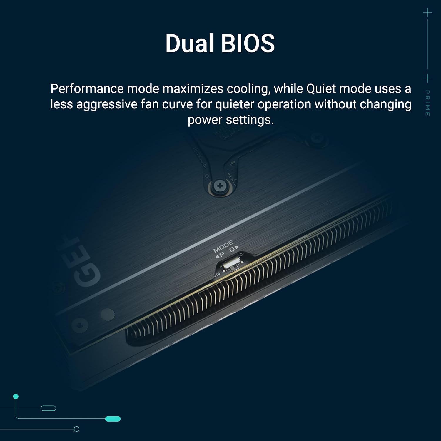ASUS SFF-READY PRIME NVIDIA GEFORCE RTX™ 5080 16GB GDDR7 GRAPHICS CARD (PCIE® 5.0, 16GB GDDR7, HDMI®/DP 2.1, 2.5-SLOT, AXIAL-TECH FANS, VAPOR CHAMBER, DUAL BIOS)PRIME -RTX5080