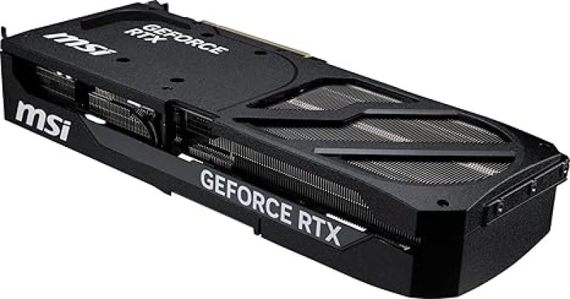 MSI GAMING RTX 5080 16G VENTUS 3X OC BLACK GRAPHICS CARD (16GB GDDR7, 256-BIT, EXTREME CLOCK 2640 MHZ, DISPLAYPORT X 3 2.1A, HDMI 2.1B, NVIDIA BLACKWELL ARCHITECTURE)
