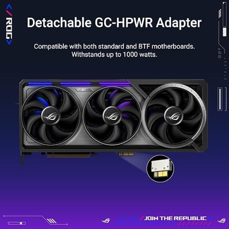 ASUS ROG ASTRAL NVIDIA GEFORCE RTX 5090 32GB GDDR7 BTF OC EDITION GAMING GRAPHICS CARD, 3.8-SLOT, 1000W SUPPORT-ROG ASTRAL (BLACK)-RTX5090|OC|BTF