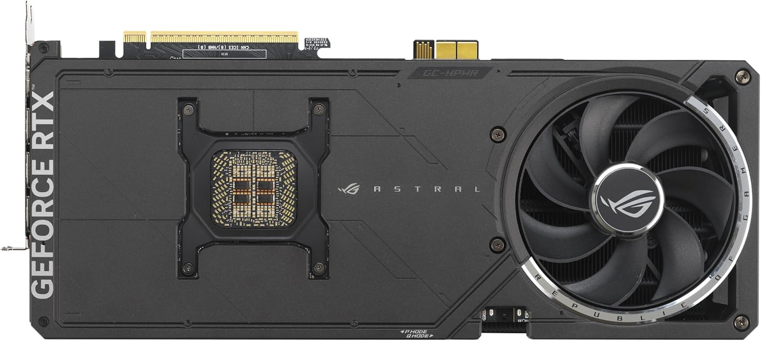 ASUS ROG ASTRAL NVIDIA GEFORCE RTX 5090 32GB GDDR7 BTF OC EDITION GAMING GRAPHICS CARD, 3.8-SLOT, 1000W SUPPORT-ROG ASTRAL (BLACK)-RTX5090|OC|BTF