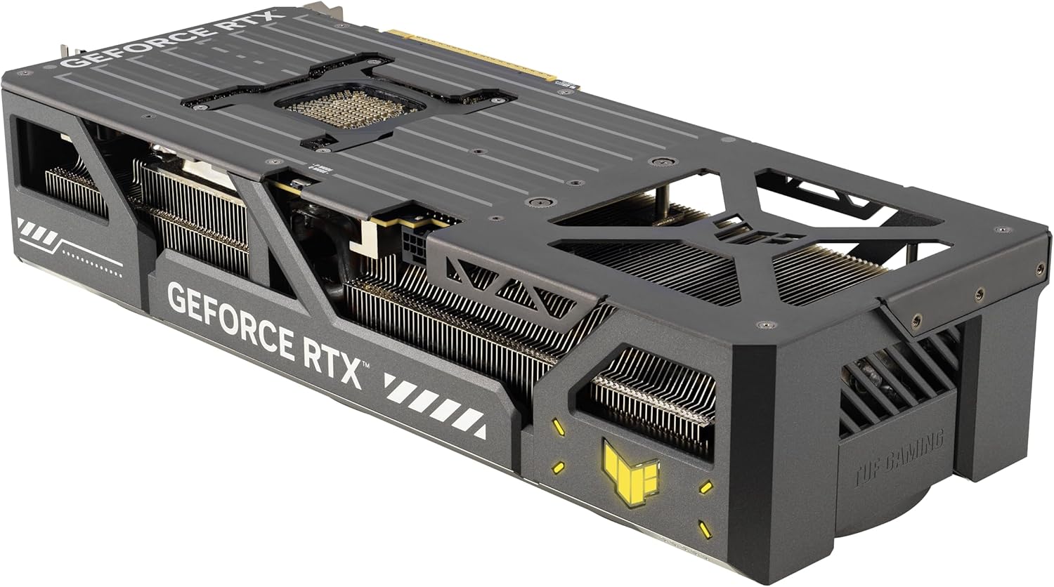 ASUS TUF GAMING NVIDIA GEFORCE RTX 5090 32GB GDDR7 OC EDITION GRAPHICS CARD, (PCIE 5.0, HDMI/DP 2.1, 3.6-SLOT, MILITARY-GRADE COMPONENTS, PROTECTIVE PCB COATING, VAPOR CHAMBER)-TUF GAMING (BLACK)-RTX5090|OC