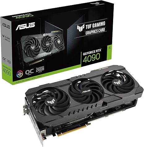 ASUS TUF GAMING GEFORCE RTX 4090 OG OC EDITION GAMING GRAPHICS CARD (PCIE 4.0, 24GB GDDR6X, DLSS 3, HDMI 2.1, DISPLAYPORT 1.4A)-TUF GAMING (BLACK)-RTX4090|OC|OG