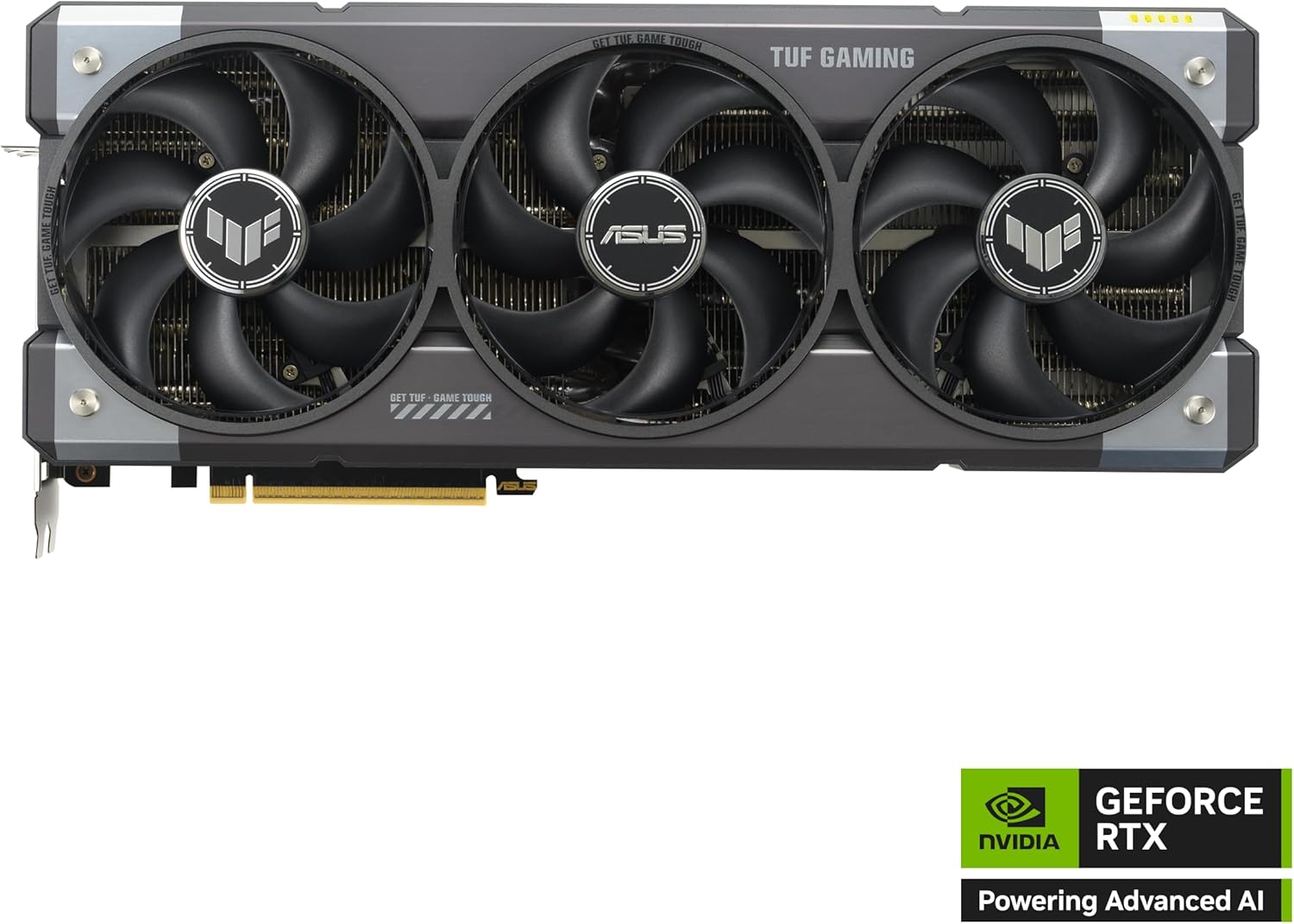 ASUS TUF GAMING NVIDIA GEFORCE RTX 5090 32GB GDDR7 GRAPHICS CARD (PCIE 5.0, HDMI/DP 2.1, 3.6-SLOT, MILITARY-GRADE COMPONENTS, PROTECTIVE PCB COATING, VAPOR CHAMBER)-TUF GAMING (BLACK)-RTX5090