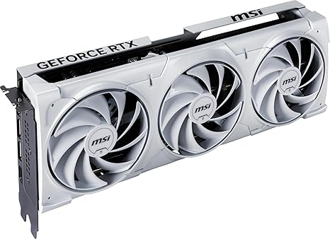 MSI GAMING RTX 5080 16G VENTUS 3X OC WHITE GRAPHICS CARD (16GB GDDR7, 256-BIT, EXTREME CLOCK TBD MHZ, DISPLAYPORT X 3 2.1A, HDMI 2.1B, NVIDIA BLACKWELL ARCHITECTURE)