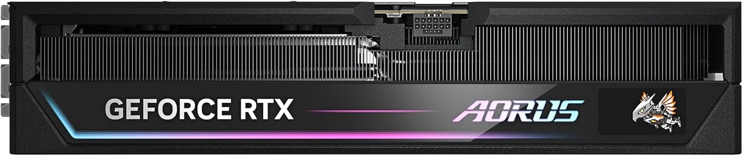 GIGABYTE AORUS GEFORCE RTX 5090 MASTER 32G GRAPHICS CARD, BY NVIDIA, WINDFORCE COOLING SYSTEM, DISPLAYPORT & HDMI - VIDEO OUTPUT INTERFACE, 32GB 512-BIT GDDR7, GV-N5090AORUS M-32GD VIDEO CARDO- AORUS-RTX 5090