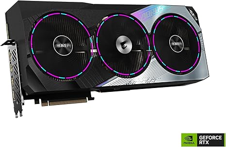 GIGABYTE GV-N4090AORUS M-24GD AORUS GEFORCE RTX 4090 MASTER 24G GRAPHICS CARD, 3X WINDFORCE FANS, 24GB 384-BIT GDDR6X, VIDEO CARD-RTX 4090