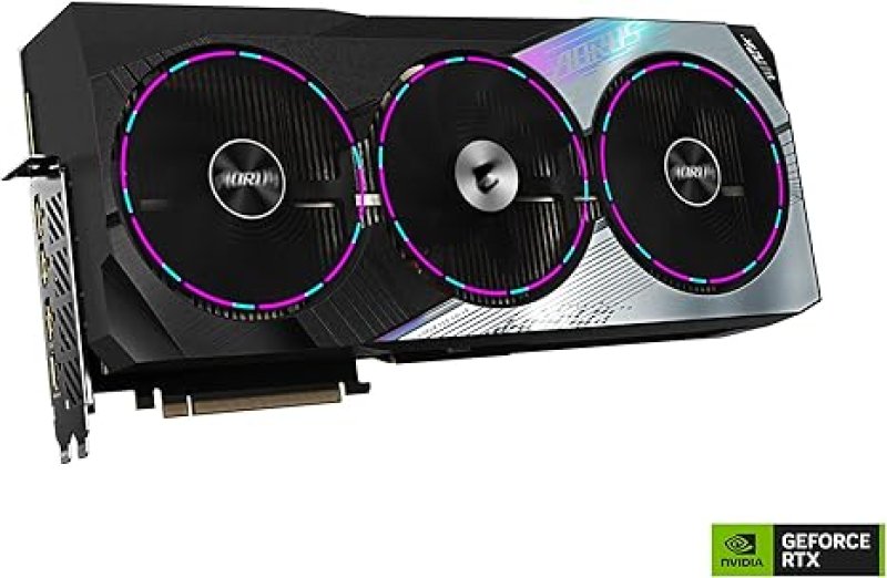 GIGABYTE GV-N4090AORUS M-24GD AORUS GEFORCE RTX 4090 MASTER 24G GRAPHICS CARD, 3X WINDFORCE FANS, 24GB 384-BIT GDDR6X, VIDEO CARD-RTX 4090