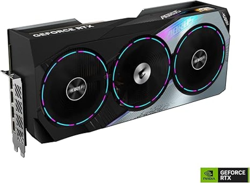 GIGABYTE GV-N4090AORUS M-24GD AORUS GEFORCE RTX 4090 MASTER 24G GRAPHICS CARD, 3X WINDFORCE FANS, 24GB 384-BIT GDDR6X, VIDEO CARD-RTX 4090