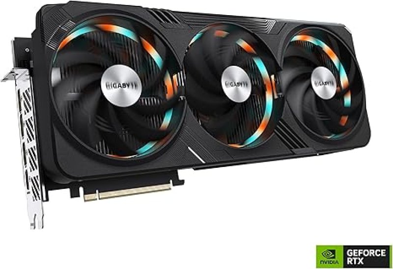 GIGABYTE GEFORCE RTX 4090 GAMING OC 24G GRAPHICS CARD, 3X WINDFORCE FANS, MANUFACTURED BY NVIDIA, DISPLAYPORT & HDMI - VIDEO OUTPUT INTERFACE, 24GB 384-BIT GDDR6X, GV-N4090GAMING OC-24GD VIDEO CARD-GAMING-RTX 4090
