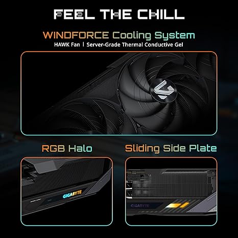 GIGABYTE GEFORCE RTX 5090 GAMING OC 32G GRAPHICS CARD, WINDFORCE COOLING SYSTEM, 32GB 512-BIT GDDR7, BY NVIDIA, DISPLAYPORT & HDMI - VIDEO OUTPUT INTERFACE, GV-N5090GAMING OC-32GD VIDEO CARD-GAMING-RTX 5090