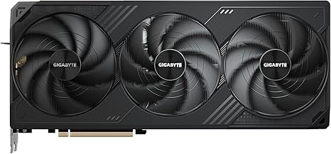 GIGABYTE GEFORCE RTX 5090 WINDFORCE OC 32G GRAPHICS CARD, WINDFORCE COOLING SYSTEM, 32GB 512-BIT GDDR7, GV-N5090WF3OC-32GD VIDEO CARD-WINDFORCE-RTX 5090