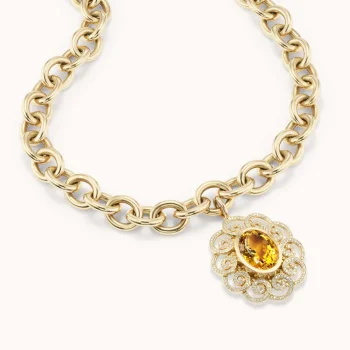Marlo Laz La Ona Chunky Cable Necklace