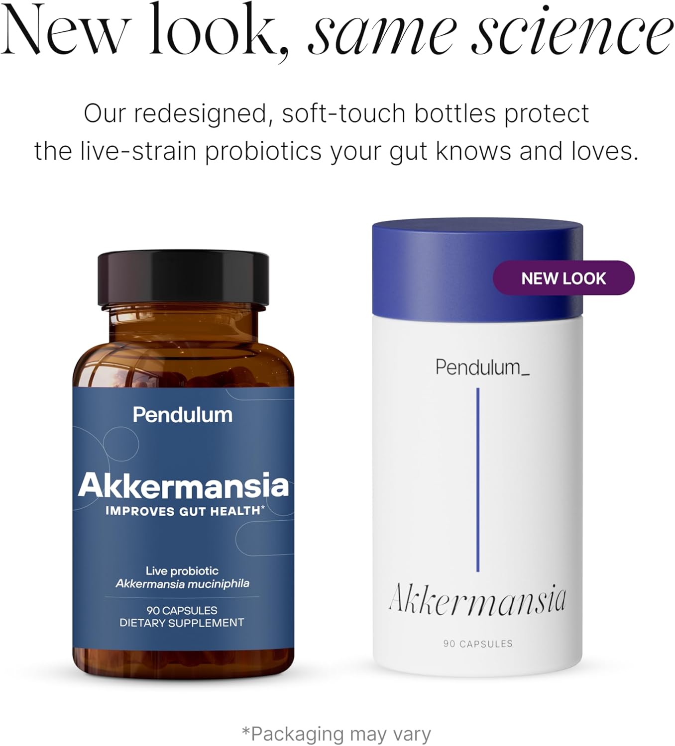 PENDULUM AKKERMANSIA PROBIOTIC WITH PREBIOTIC FIBER 100M AFU DELAYED RELEASE CAPSULES, 90 COUNT