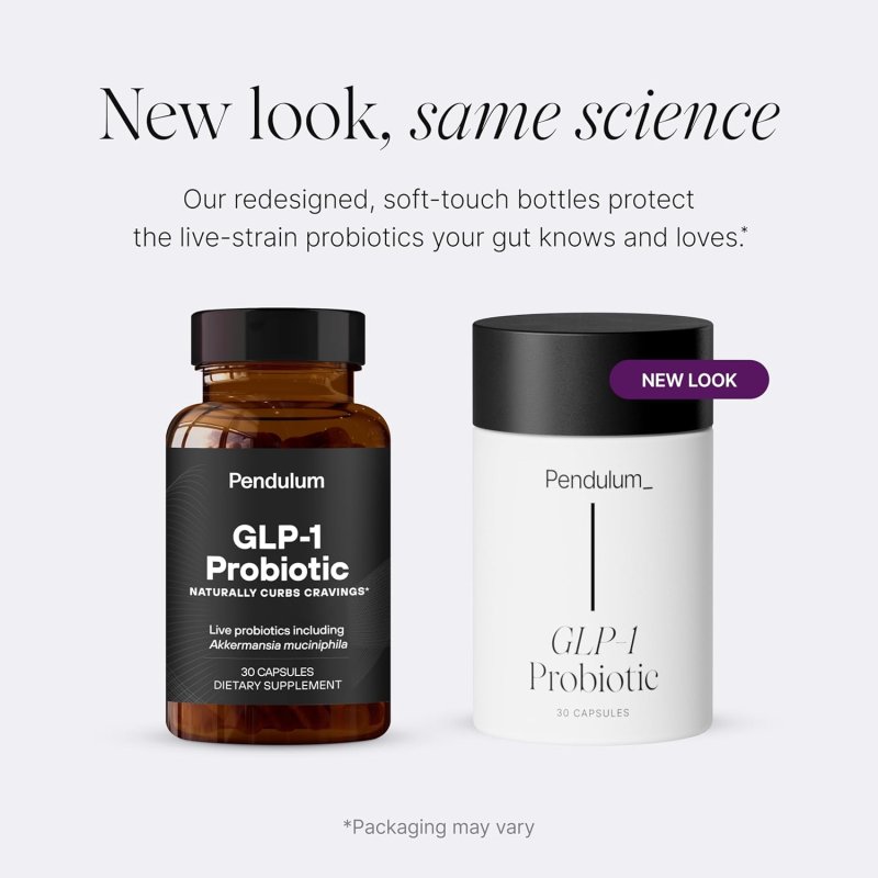 PENDULUM GLP-1 PROBIOTIC CAPSULES SUPPORTS APPETITE CONTROL, CRAVING MANAGEMENT GUT HEALTH