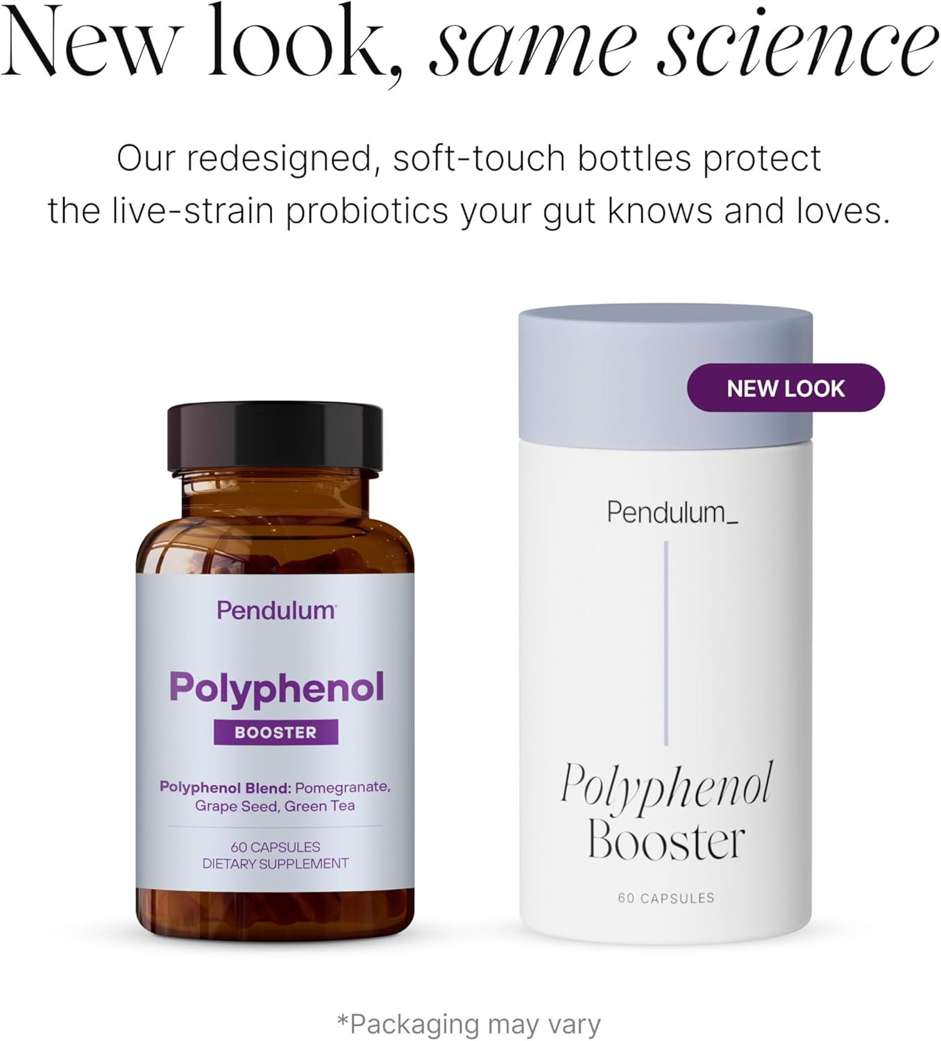 PENDULUM POLYPHENOL BOOSTER CAPSULES ANTIOXIDANT SUPERFOOD FOR GUT HEALTH IMMUNITY, 60 COUNT