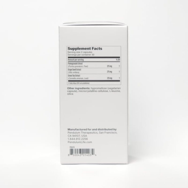 PENDULUM POLYPHENOL BOOSTER CAPSULES ANTIOXIDANT SUPERFOOD FOR GUT HEALTH IMMUNITY, 60 COUNT