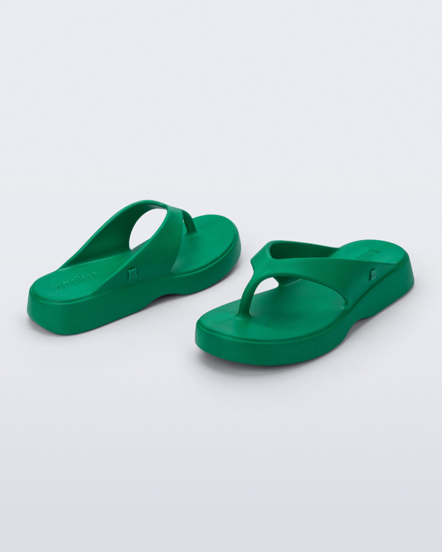 MELISSA FREE THONG LOW  GREEN