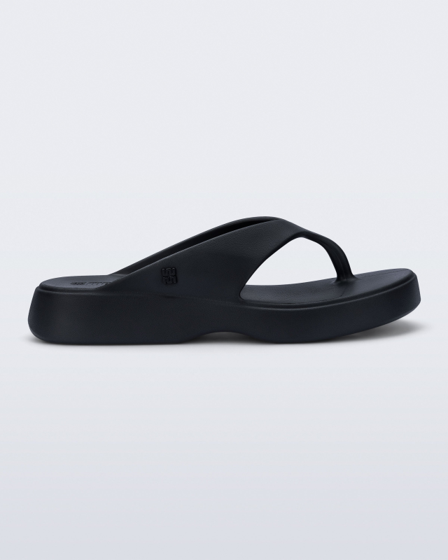 MELISSA FREE THONG LOW  BLACK